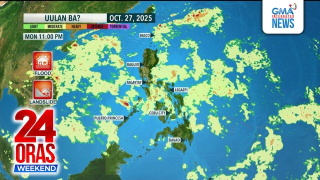 Online Exclusive – PAGASA - Low Pressure Area ang nagpapaulan sa Mindanao, Visayas, Palawan at Bicol Region | 24 Oras Weekend