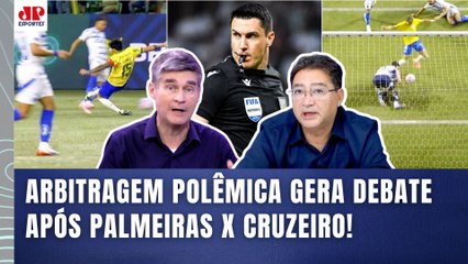 "A ARBITRAGEM ERROU GRAVEMENTE!!!" POLÊMICAS em Palmeiras x Cruzeiro FERVEM DEBATE!