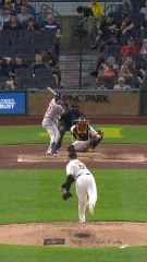 Every strikeout new Yankees reliever David Bednar has vs. current AL playoff teams this season