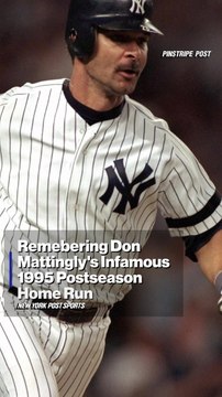 Don Mattingly LEGENDARY Playoff Moment Relived | Pinstripe Post