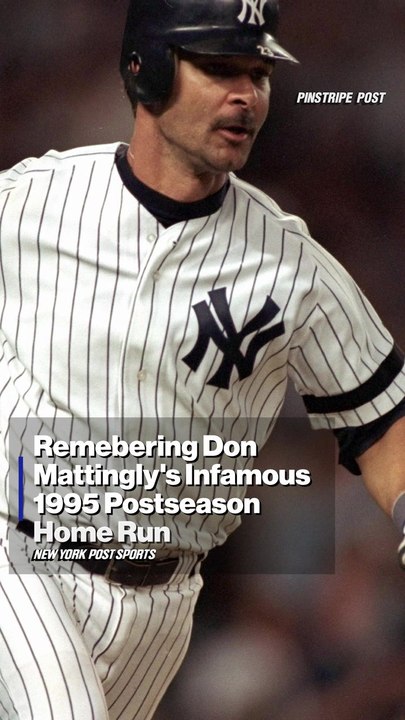 Don Mattingly LEGENDARY Playoff Moment Relived | Pinstripe Post