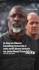 Is Aaron Glenn heading towards being one and done as Jets head coach?