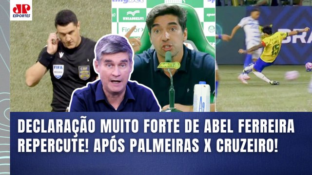 ISSO É HIPÓCRITA!!! OLHA o que ABEL FERREIRA DISPAROU que REPERCUTIU após Palmeiras x Cruzeiro!