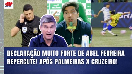"ISSO É HIPÓCRITA!!!" OLHA o que ABEL FERREIRA DISPAROU que REPERCUTIU após Palmeiras x Cruzeiro!