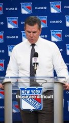 Mike Sullivan says Rangers failed to match season-long intensity in Mondays game