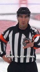 NHL ref mistakenly calls good goal then corrects himself in Panthers/Devils