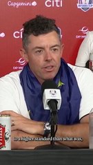 Rory had some thoughts about the fans at Bethpage