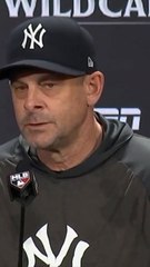 Aaron Boone's decision to start Ben Rice over Goldy was a "tough" one but he couldn't leave that "presence" at the plate out of the lineup.