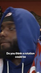 Andrew Thomas is listed as questionable for the Giants home opener