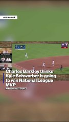 Charles Barkley has this Phillies' slugger taking home the MVP!