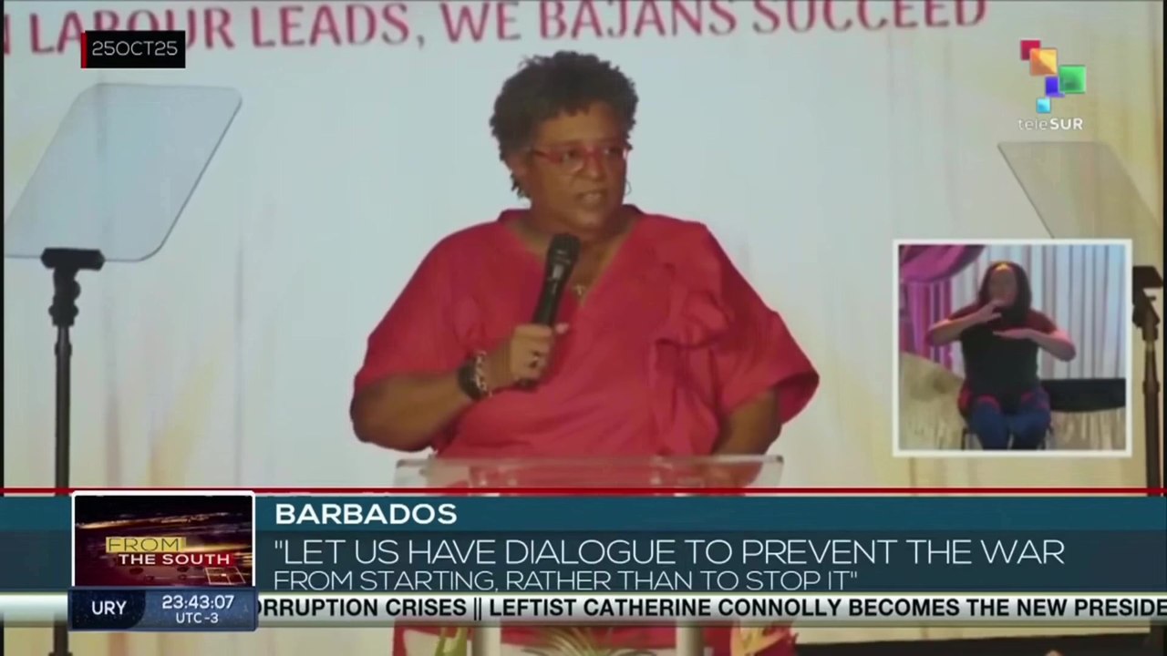 Barbados | PM Mottley warns of growing U.S. military threat in the Caribbean