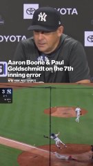 Another night, another costly error by the Yankees