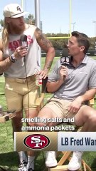 George Kittle airs out grievance of NFL's smelling salts ban