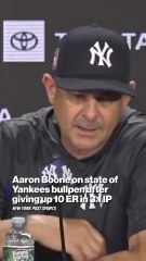 When Fernando Cruz went down with injury on June 27th the Yankees bullpen had the 7th best ERA iat 3.45. Since then, it's been the worst with a 7.13 ERA