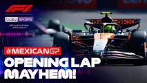 Pure chaos in the opening lap! | Formula 1 Mexico City Grand Prix 2025