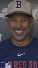 Red Sox manager Alex Cora was one of the lucky thousands to witness the viral Coldplay concert in person