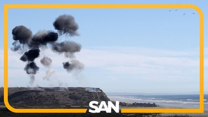 Artillery blast rains shrapnel on Vance motorcade, triggers Marine probe