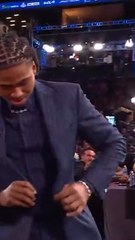 Love and basketball - Chloe Kitts watches BF Collin Murray-Boyles get selected in the NBA Draft