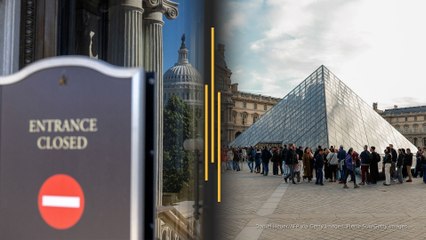 Still no deal in Washington, but the Louvre opens doors after heist