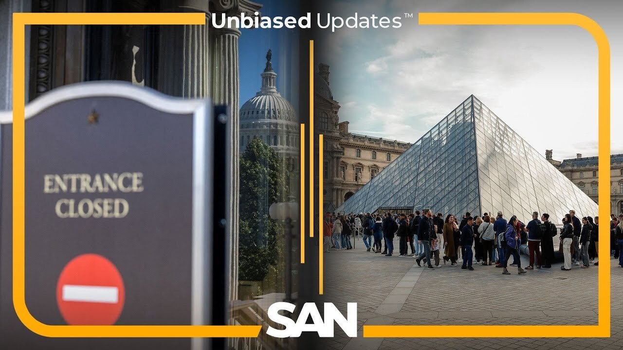 Still no deal in Washington, but the Louvre opens doors after heist | Unbiased Updates