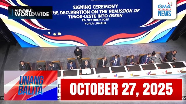 Unang Balita sa Unang Hirit: (Part 1) OCTOBER 27, 2025 [HD]