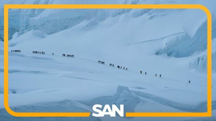 Nearly 1,000 hikers trapped on Mount Everest as heavy snow halts access