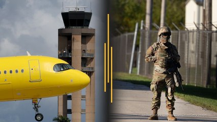 Air travel snarled by shutdown; Texas National Guard troops arrive in Chicago