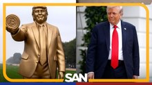 Crypto investors install Trump statue; Trump approval rating hits second-term low: Media Miss Minute