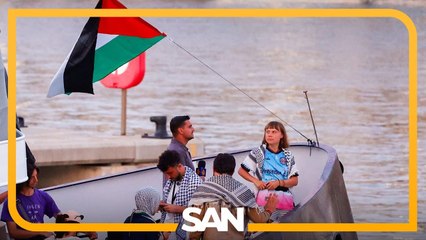 Conflicting reports over fire onboard Greta Thunberg’s humanitarian aid boat