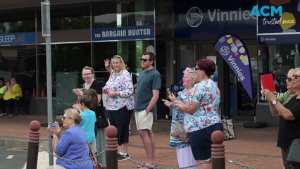 Quirindi High School’s 90 Year Reunion parade.