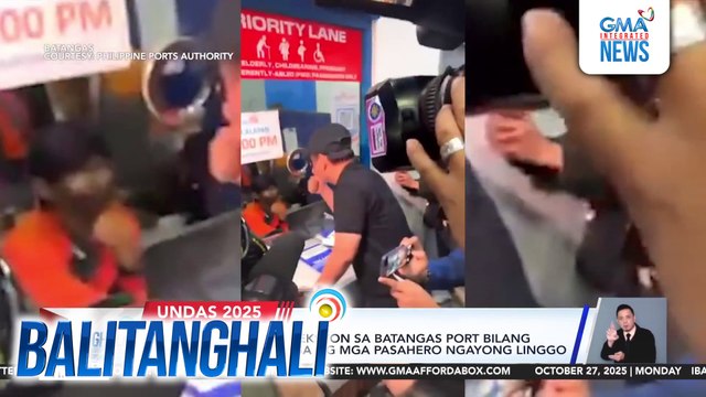 DOTr at PPA, nag-inspeksyon sa Batangas Port bilang paghahanda sa dagsa ng mga pasahero ngayong linggo | Balitanghali