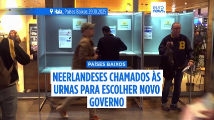 Neerlandeses chamados às urnas para escolher novo governo numa eleição renhida