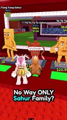 Sahur ONLY Brainrots With Pop Pop Sahur.