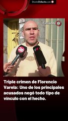 Triple crimen de Florencio Varela: Uno de los principales acusados negó todo tipo de vínculo con el hecho