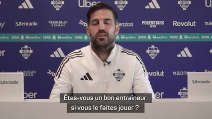 Côme - Fabregas éteint les comparaisons entre Messi et Paz