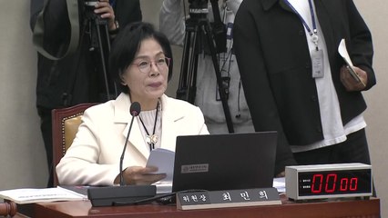 과방위 또 최민희 공방..."사퇴" "지금은 국감 시간" / YTN