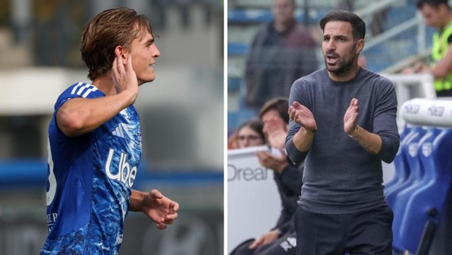 Cesc compara a Nico Paz con Messi: El equipo juega para que le llegue el balón