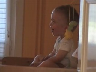 Petit fou rire avec Papa