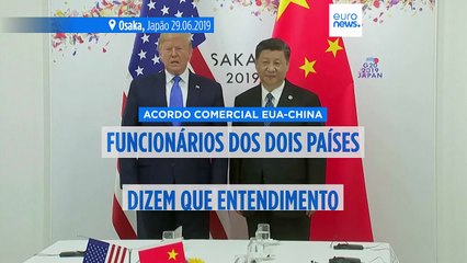 Acordo comercial EUA-China iminente antes da reunião de alto nível entre Trump e Xi