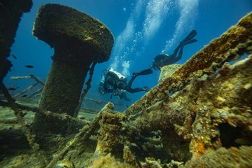 Dalış tutkunlarının yeni gözdesi: Monem batığı