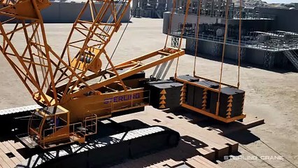 Sterling Crane – Two Cranes Replace a Heavy Oil and Gas Reactor