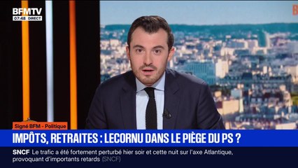 SIGNÉ BFM - Budget: Sébastien Lecornu dans le piège du PS?
