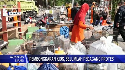 Histeris! Tangis Pedagang Barito Tolak Relokasi, Protes saat Kios Dibongkar | KOMPAS SIANG