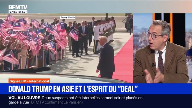 SIGNÉ BFM - Malaisie, Japon, Chine...Donald Trump en tournée en Asie