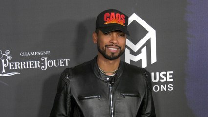 R&B Singer Miguel attends the red carpet at the 6th annual Unruly Halloween Party