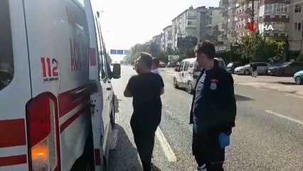 Faciadan Dönüldü: Tırın Çarptığı Otomobil Metrelerce Sürüklendi