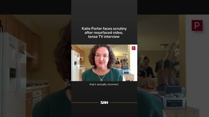 Katie Porter faces scrutiny after resurfaced video, tense TV interview