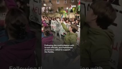 Israel intercepts flotilla carrying pro-Palestinian activists, Thunberg