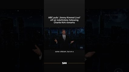 Jimmy Kimmel's remarks that led to suspension, Trump responds