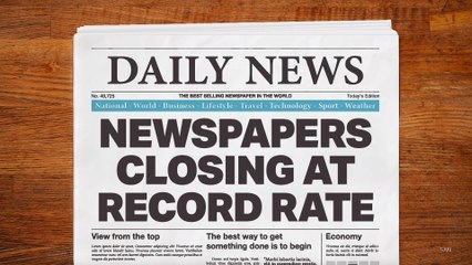 Extra, Extra – You’re losing places to read all about it: Report